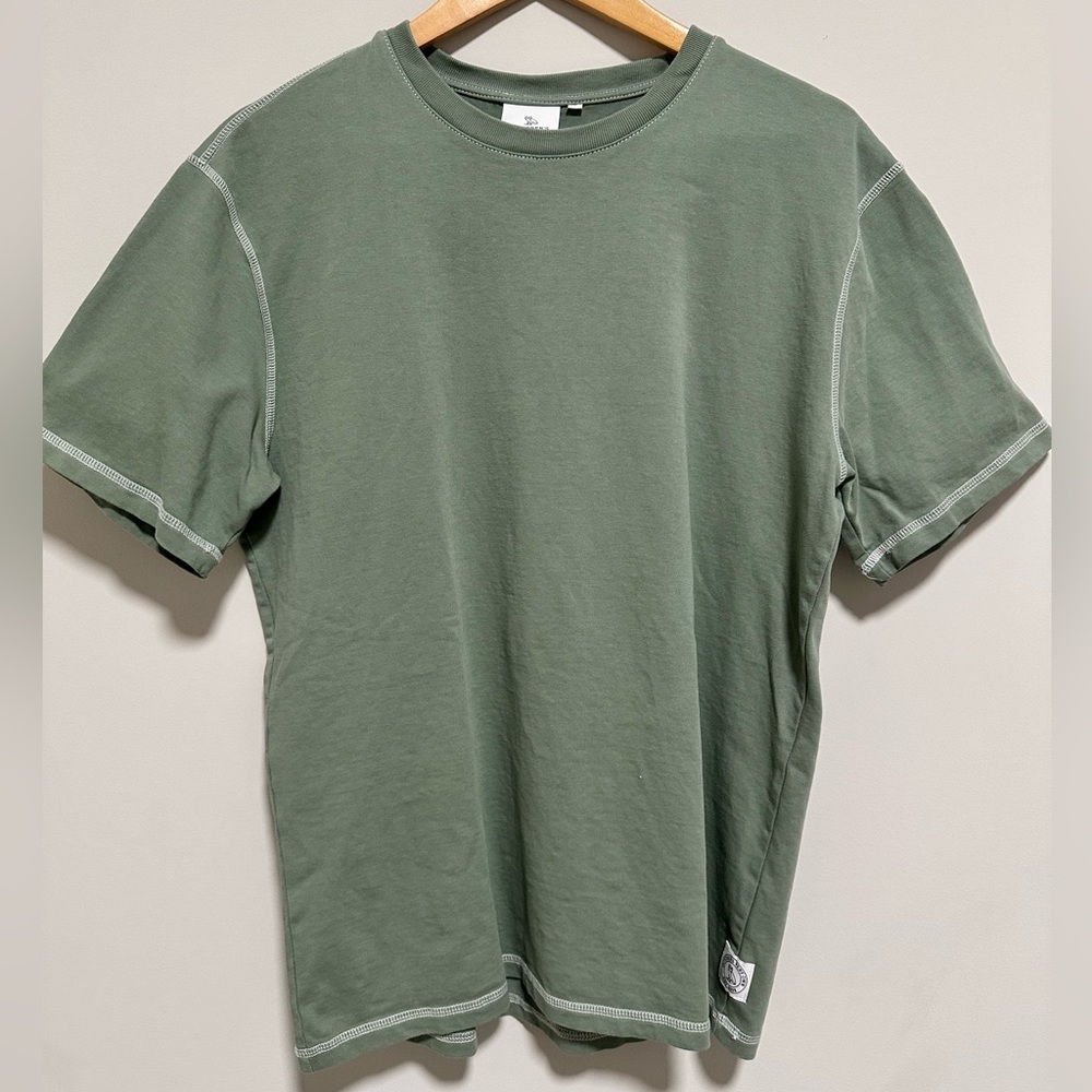 October’s Very Own Contrast Stitch T-Shirt Mint (S)